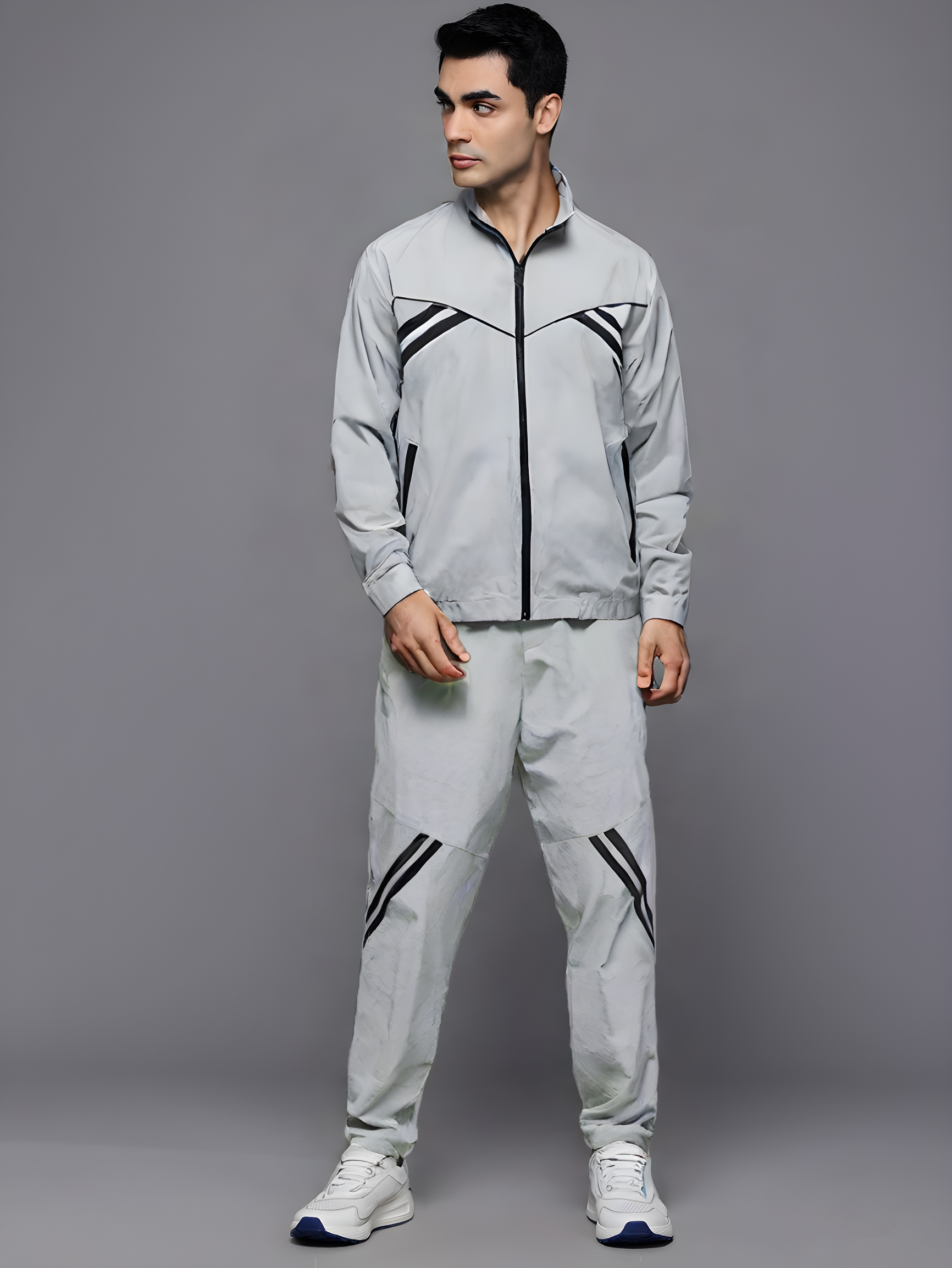 Men’s Tracksuit Light Grey